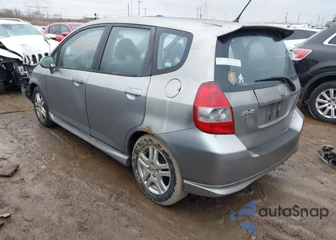 2007 Honda Fit Sport from USA, damaged, VIN JHMGD37687S067439